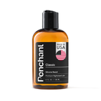 Penchant Classic Silicone Based Premium Nightstand Lube 4oz bottle, made in USA, transparent background