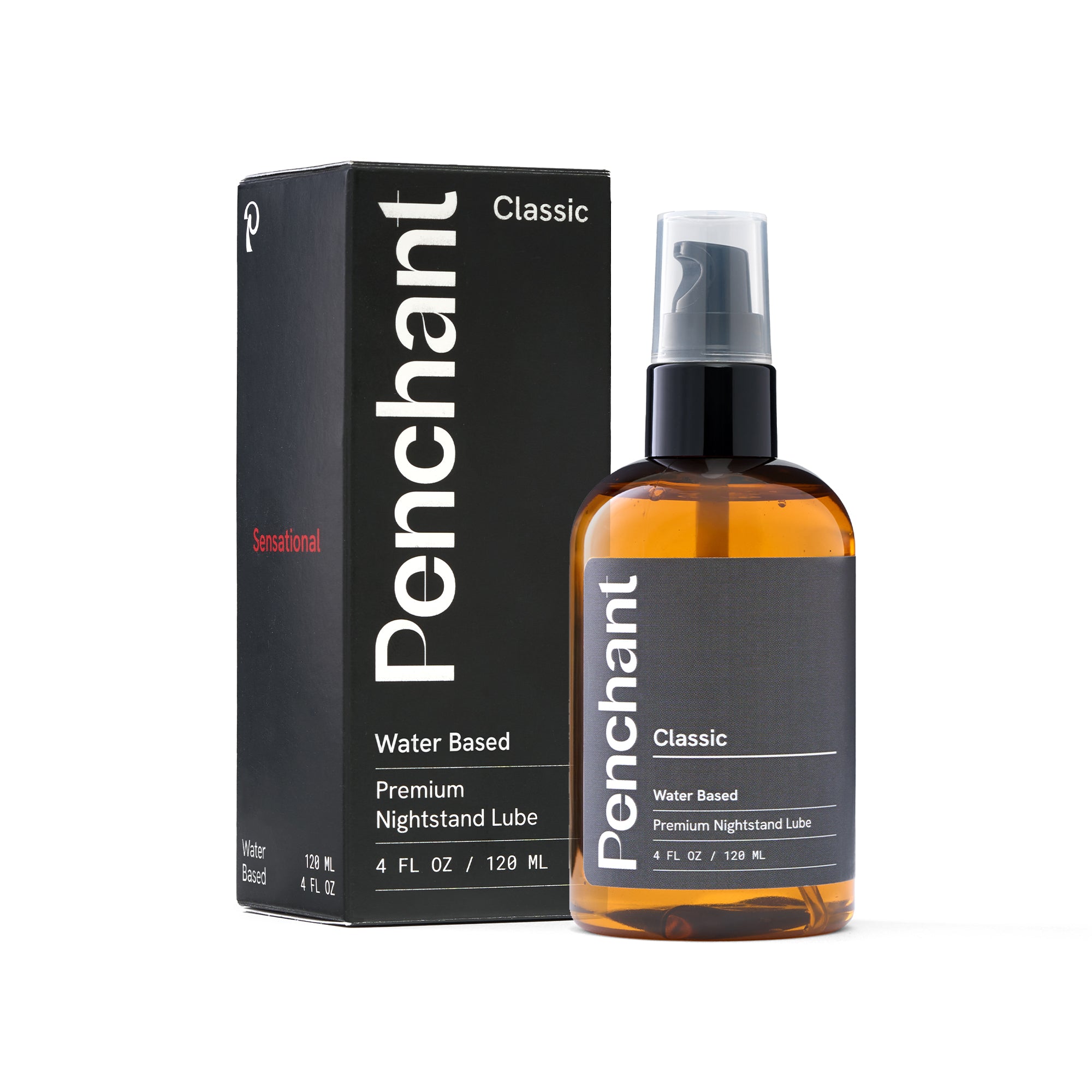 Water Based Lubricant - Penchant Intimate Lubricant for Sensitive Skin (4oz)
