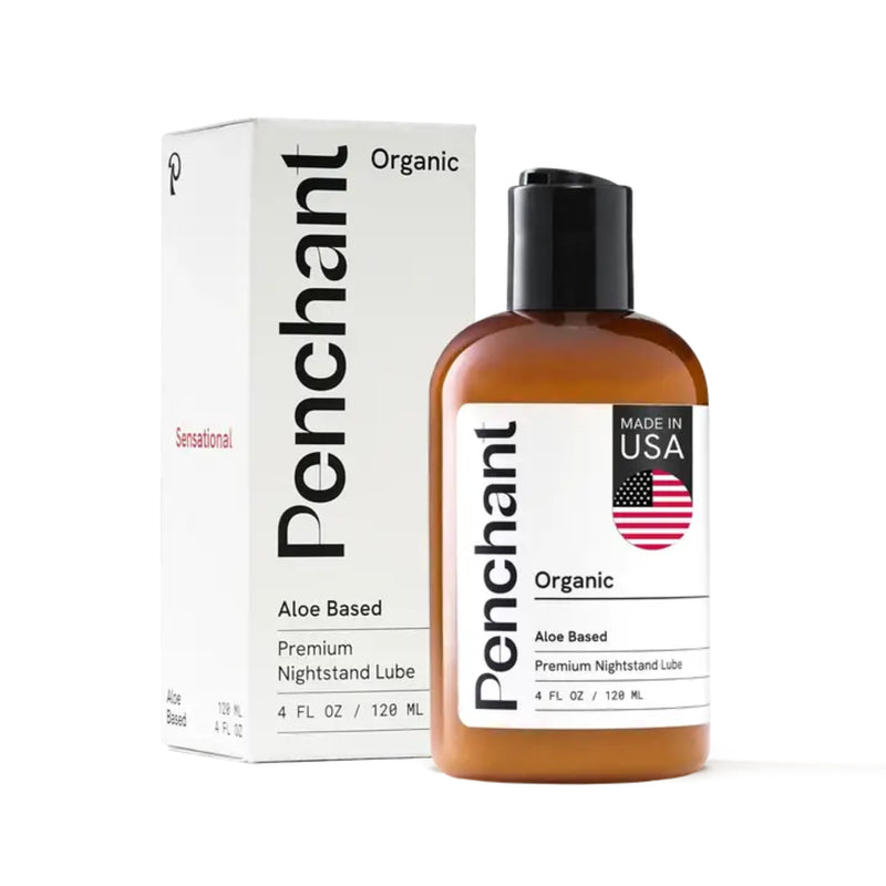 Penchant Organic Lube for Sensitive Skin – Aloe Based Lubricant 4 oz